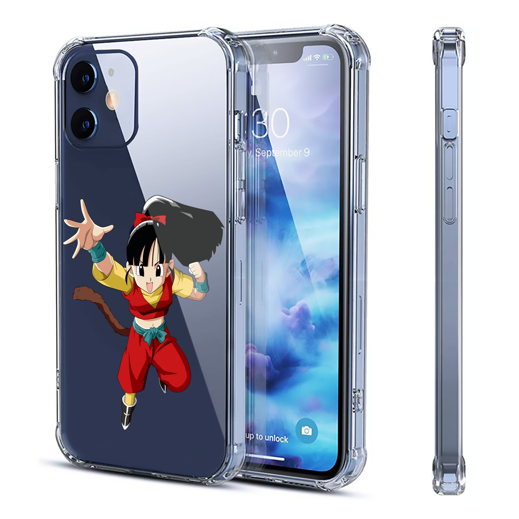 （画像用） ドラゴンボール パン DRAGON BALL Pan 【iPhone 12シリーズ対応】透明スマホケース（クリアソフトケース）